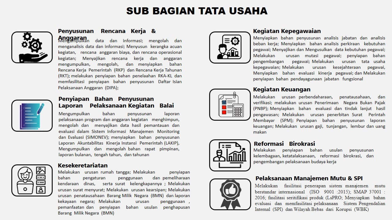 Sub Bagian Tata Usaha