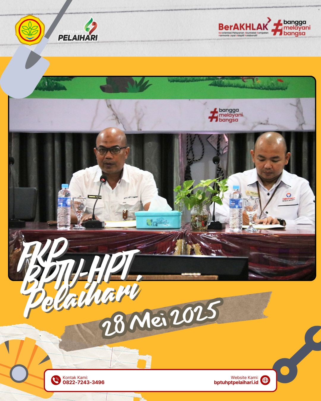 Tingkatkan Kualitas Layanan BPTU HPT Pelaihari  Gelar Forum Konsultasi Publik